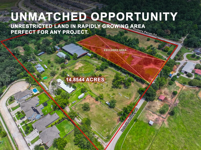 25635 Hufsmith Cemetery Rd, Tomball, TX for sale - Aerial - Image 3 of 24