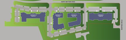 800 N Watters Rd, Allen, TX for lease Site Plan- Image 2 of 2