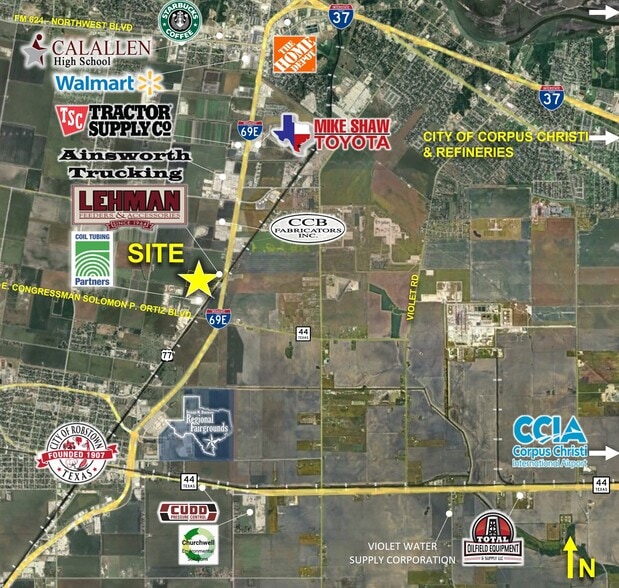 2233 N US Highway 77, Robstown, TX à vendre - Photo du bâtiment - Image 3 de 3