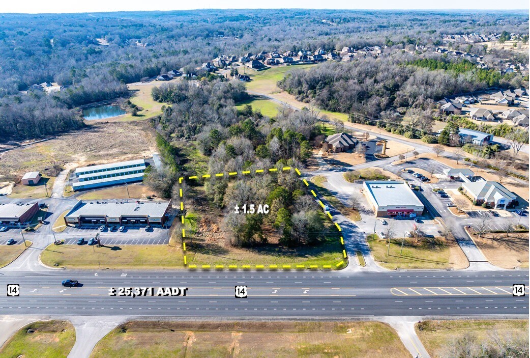 AL Hwy 14 & Monument Dr, Millbrook, AL for sale Primary Photo- Image 1 of 7