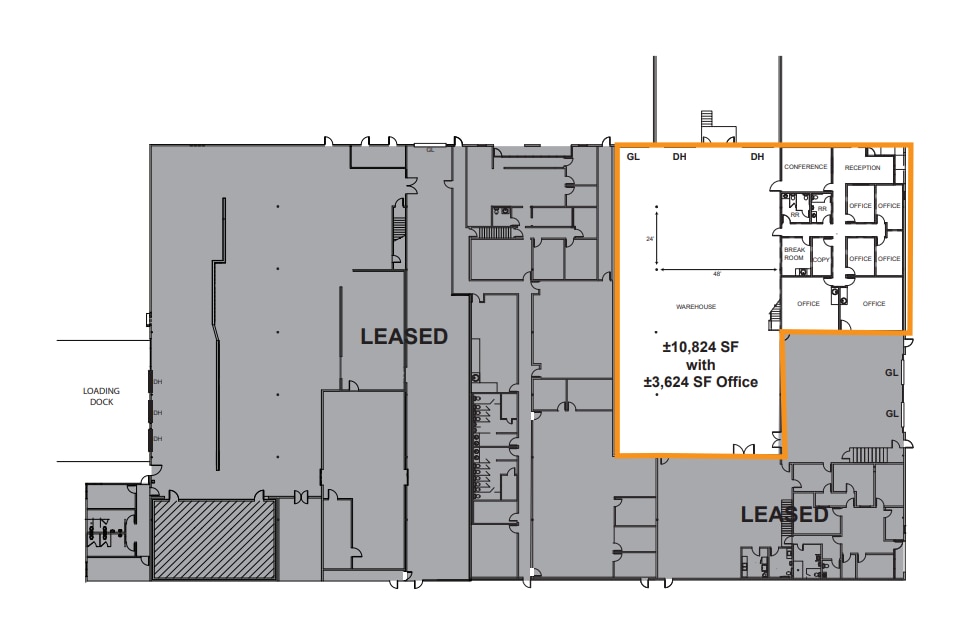 841-849 F St, West Sacramento, CA for lease Floor Plan- Image 1 of 1