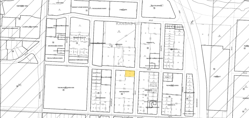 5000-5010 Main St, Kansas City, MO for sale - Plat Map - Image 3 of 3