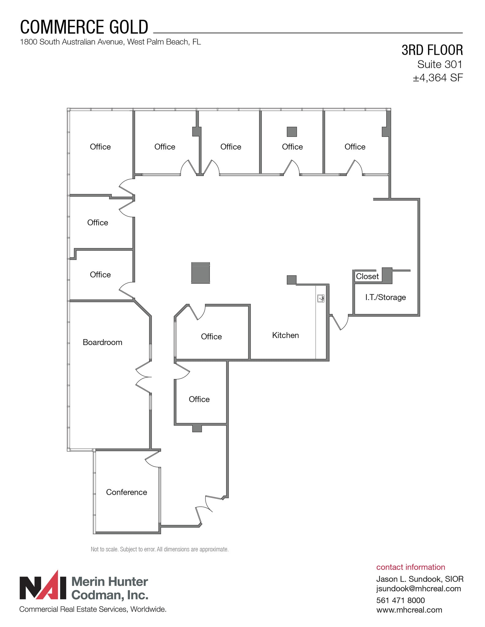 1800 S Australian Ave, West Palm Beach, FL à louer Plan d  tage- Image 1 de 7