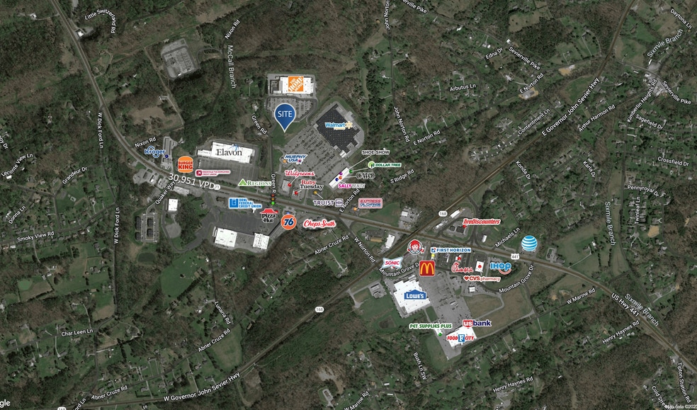 140 Green Rd, Knoxville, TN for sale - Aerial - Image 2 of 3