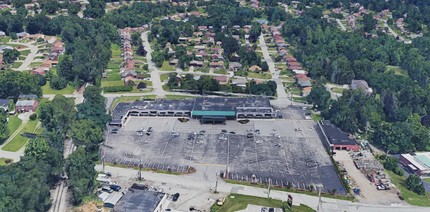 5001-5031 Curry Rd, Pittsburgh, PA - aerial  map view