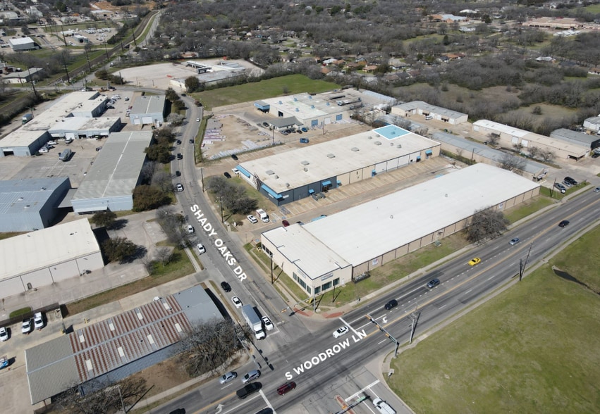 1811 Shady Oaks Dr, Denton, TX for lease - Aerial - Image 2 of 4