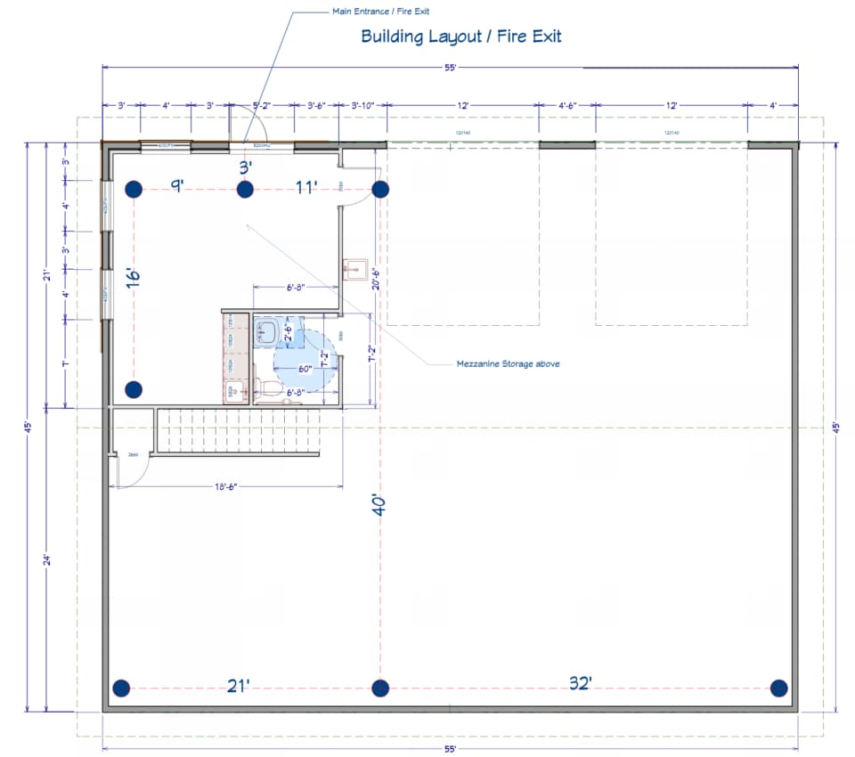 700 E Johns Prairie Rd, Shelton, WA for lease Floor Plan- Image 1 of 1
