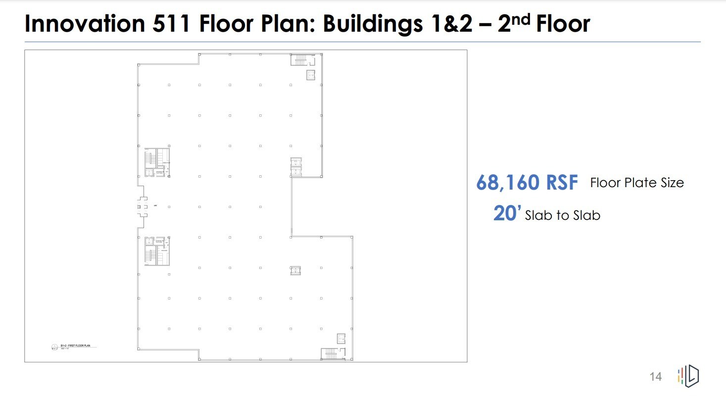 Innovation 511 Swedeland Rd, Conshohocken, PA à louer Plan d’étage- Image 1 de 1