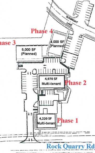 3301-3303 Rock Quarry Rd, Raleigh, NC for sale - Site Plan - Image 2 of 2