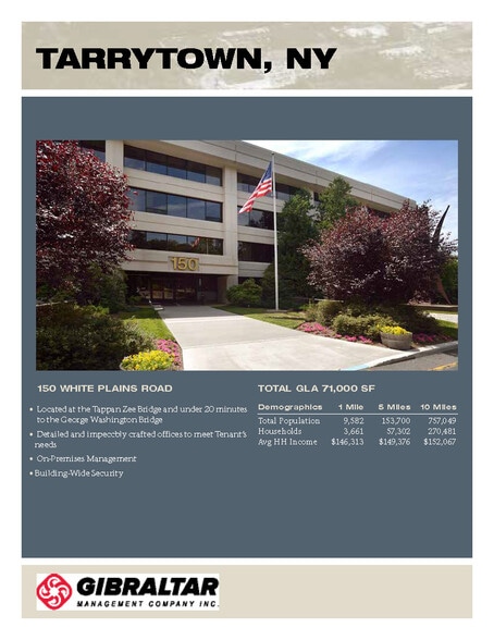 150 White Plains Rd, Tarrytown, NY à louer - Photo du bâtiment - Image 2 de 2