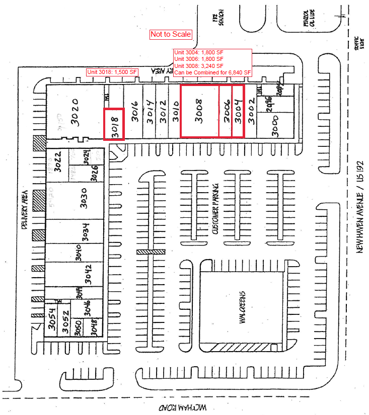 2994-3054 W New Haven Ave, Melbourne, FL for lease Building Photo- Image 1 of 9