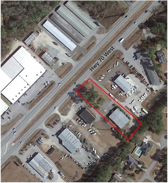 5447 Hwy 70, Morehead City, NC à louer - Aérien - Image 3 de 11