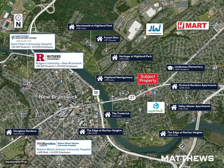 330-332 Raritan Ave, Highland Park, NJ à vendre - Photo du bâtiment - Image 3 de 3