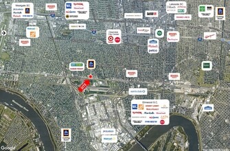 5901 Airline Dr, Metairie, LA - Aerial  map view - Image1