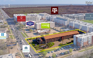 Plus de détails pour 104 Texas Ave S, College Station, TX - Services hôteliers à vendre