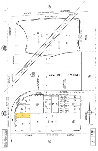 760 Meridian Way, San Jose, CA à vendre - Plan cadastral - Image 2 de 2