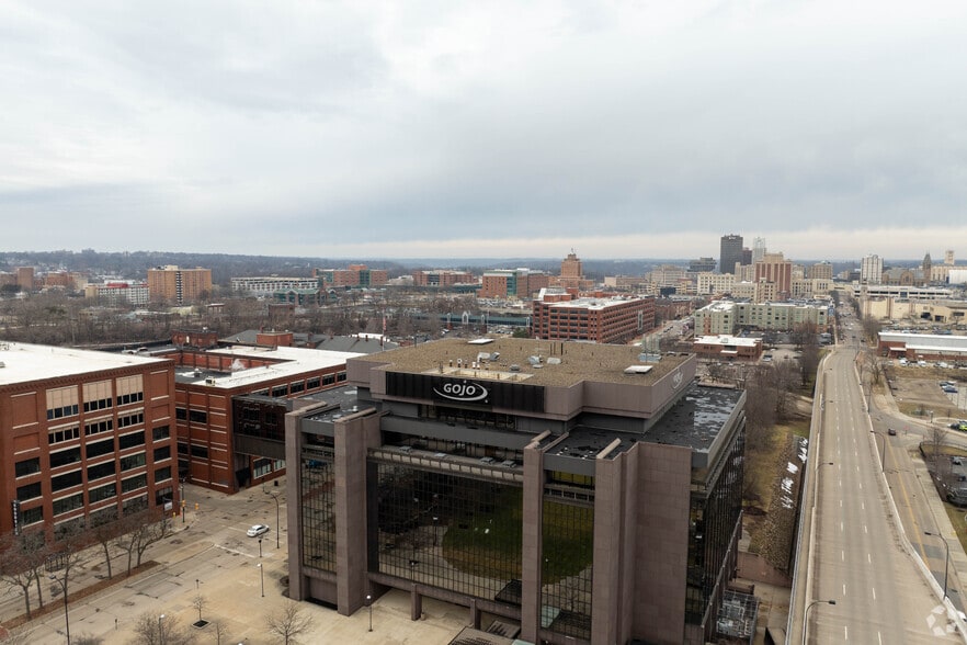 1 Gojo Plz, Akron, OH for lease - Aerial - Image 3 of 5