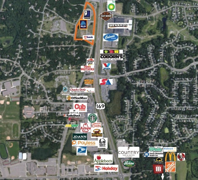 19600 SW Holt St, Elk River, MN for sale - Aerial - Image 2 of 2