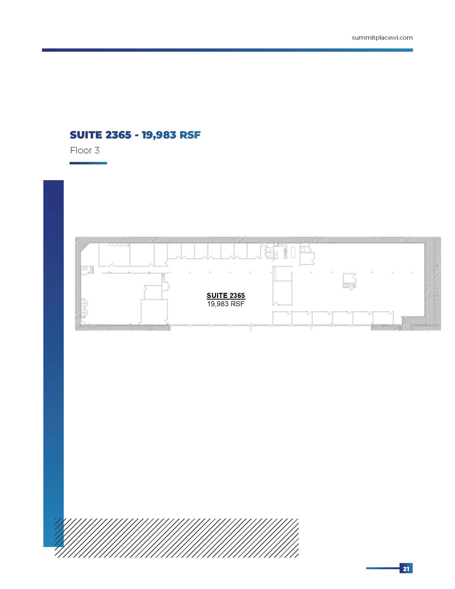 6737 W Washington St, West Allis, WI à louer Plan d  tage- Image 1 de 1