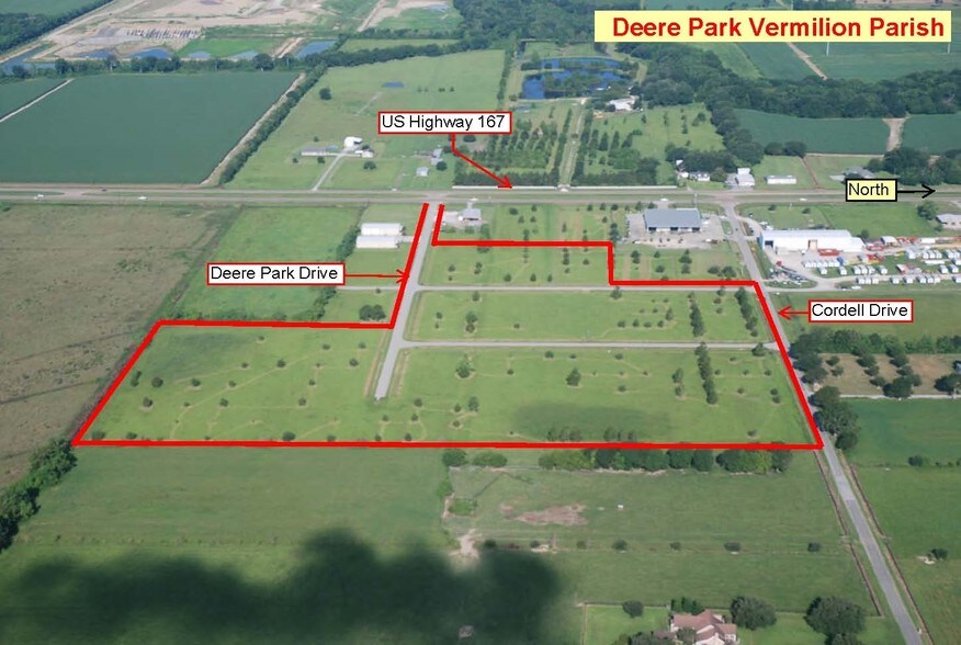 Hwy 167, Abbeville, LA à vendre - Aérien - Image 2 de 4
