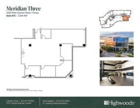 4350 W Cypress St, Tampa, FL à louer Plan d’étage- Image 1 de 1