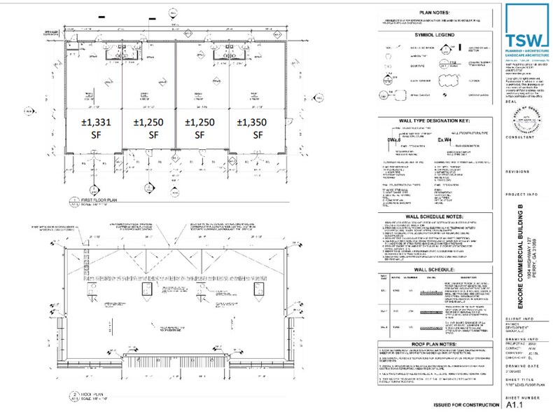 1824 Houston Lake Rd, Perry, GA à louer - Plan d’étage - Image 3 de 4