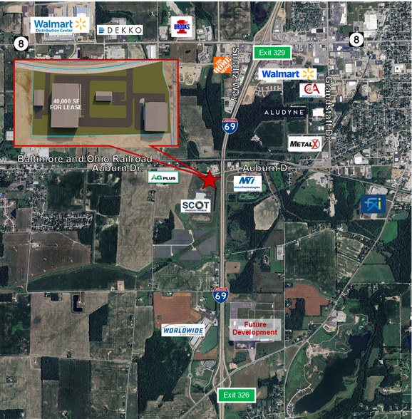 1687 W Auburn Dr, Auburn, IN for lease - Building Photo - Image 3 of 3