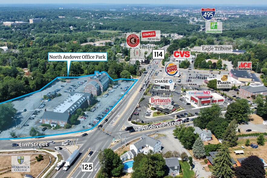 451 Andover St, North Andover, MA à louer - Aérien - Image 2 de 4