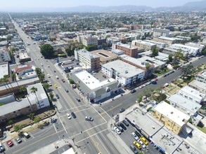 3801-3813 W 3rd St, Los Angeles, CA - aerial  map view