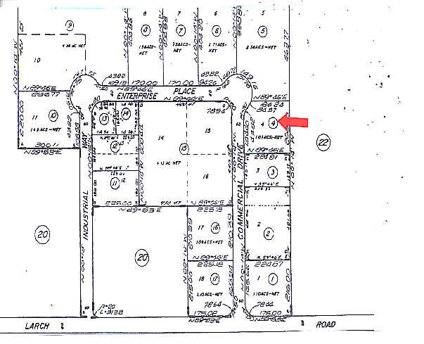 4160 Commercial Dr, Tracy, CA à vendre - Plan cadastral - Image 2 de 11