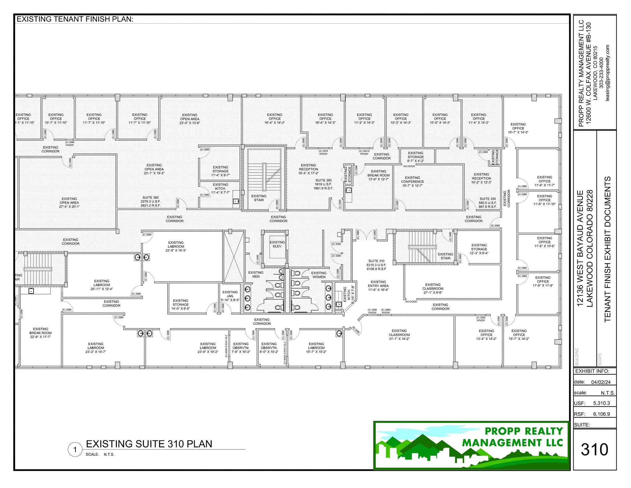 12136 W Bayaud Ave, Lakewood, CO for lease Site Plan- Image 1 of 1