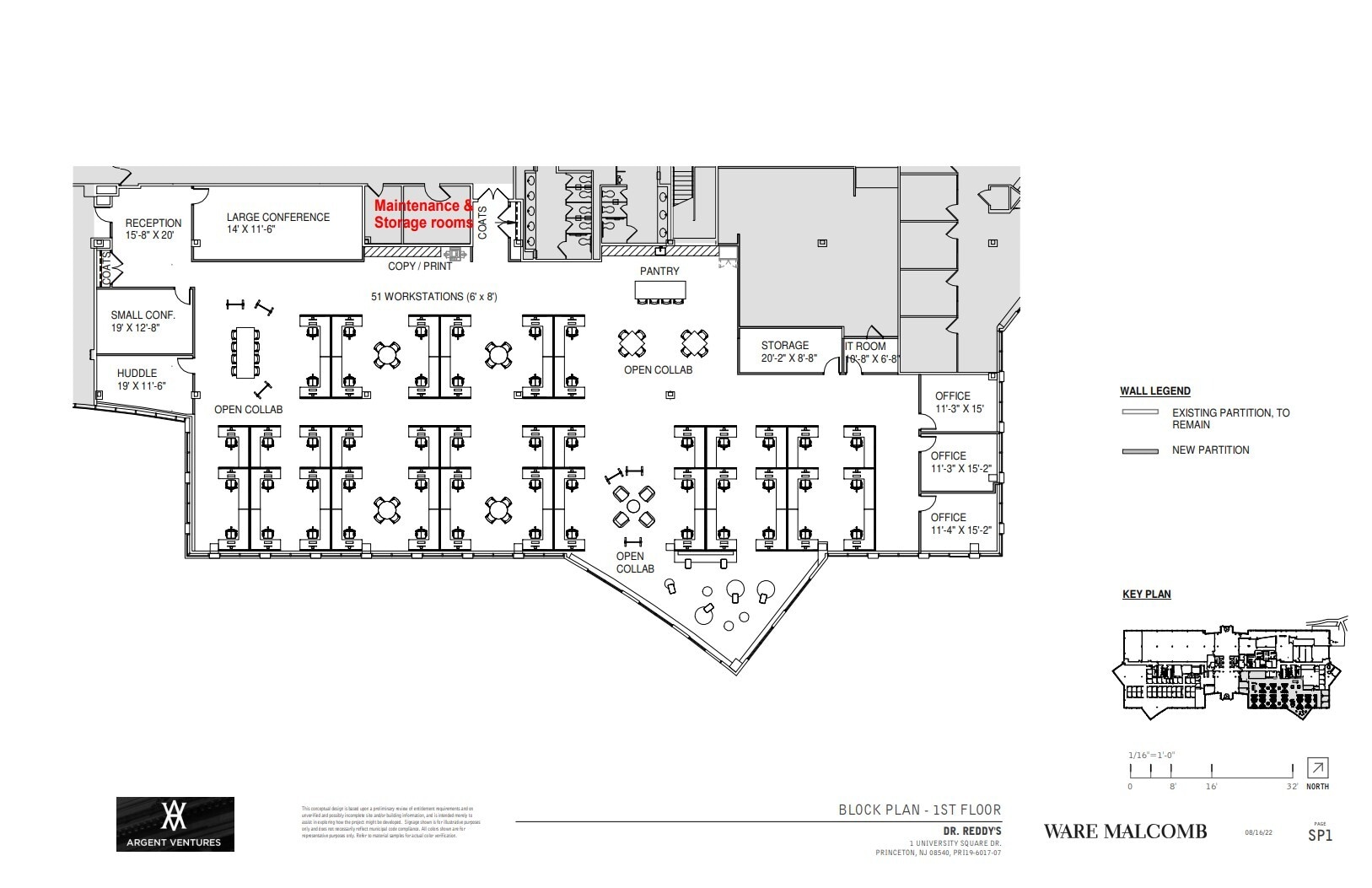 1 University Square Dr, Princeton, NJ for lease Floor Plan- Image 1 of 1