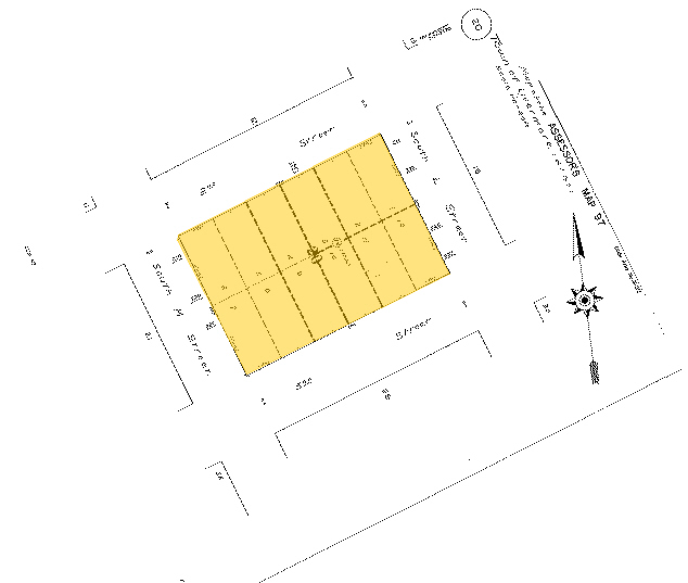 1911-1983 2nd St, Livermore, CA for sale Plat Map- Image 1 of 1