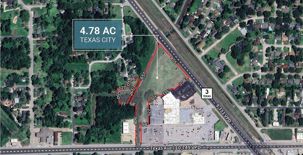 5510 FM 1765, Texas City, TX à vendre - Aérien - Image 2 de 2