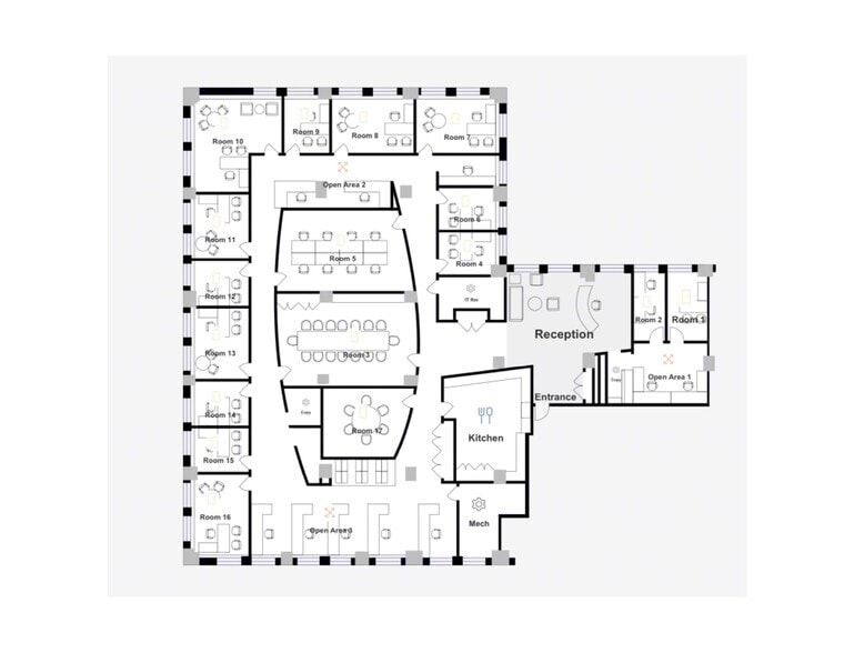 500 Fifth Ave, New York, NY for lease Floor Plan- Image 1 of 5