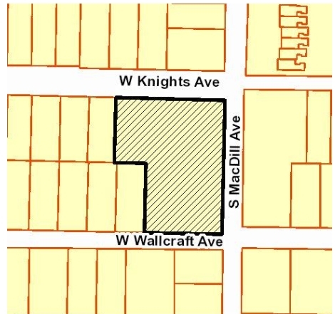 4205 S Macdill Ave, Tampa, FL à vendre - Plan cadastral - Image 1 de 1