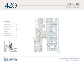 420 Lexington Ave, New York, NY à louer Plan d’étage- Image 1 de 1