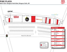 8207-8351 Niagara Falls Blvd, Niagara Falls, NY à louer Photo du bâtiment- Image 1 de 1
