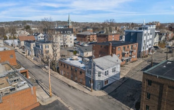 25-29 Spring St, Waltham, MA - Aérien Vue de la carte