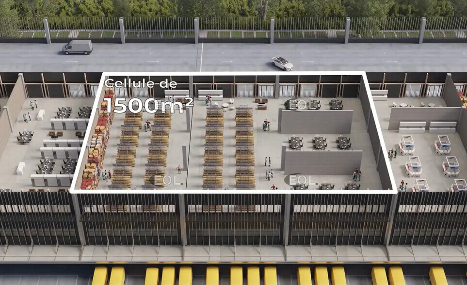 Flex dans Lezennes à louer - Photo du bâtiment - Image 3 de 10