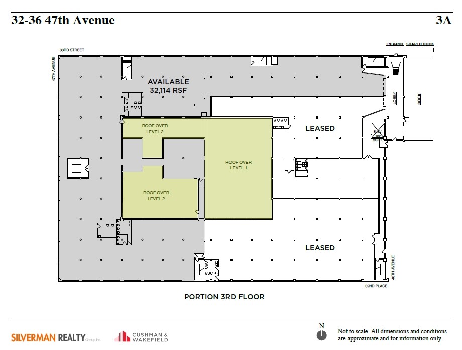 33-00 47th Ave, Long Island City, NY à louer Plan d’étage- Image 1 de 1