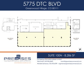 5775 DTC Blvd, Greenwood Village, CO for lease Floor Plan- Image 1 of 1