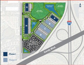 Gandy Blvd & I-275, Pinellas Park, FL à louer Plan de site- Image 1 de 1