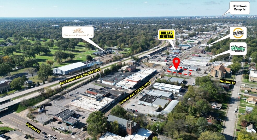 3380 Summer Ave, Memphis, TN for sale - Building Photo - Image 1 of 2