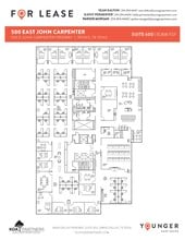 500 E John Carpenter Fwy, Irving, TX à louer Plan d’étage- Image 1 de 1
