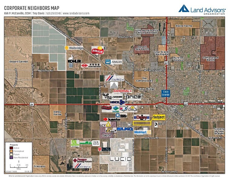 SE Thornton Rd & Ash Ave, Casa Grande, AZ à vendre - Photo du bâtiment - Image 1 de 1