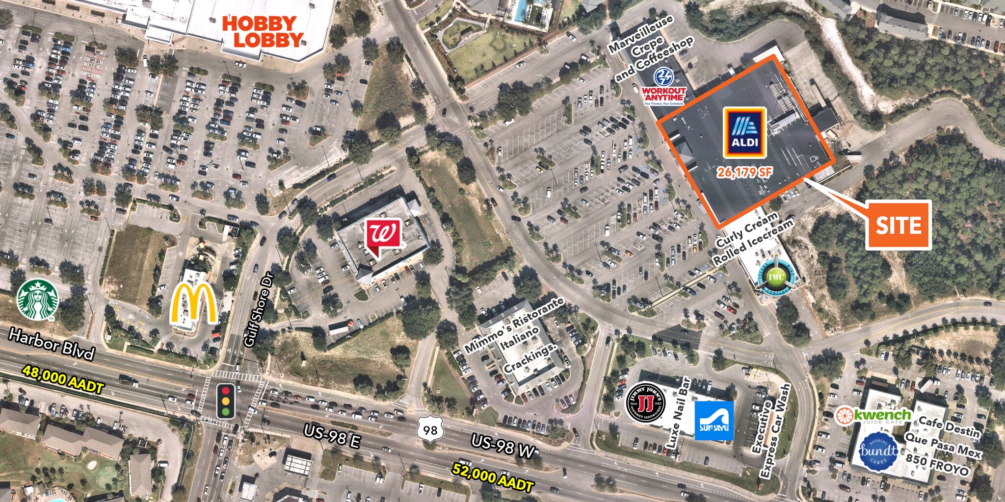 981 US-98, Destin, FL for lease Primary Photo- Image 1 of 2