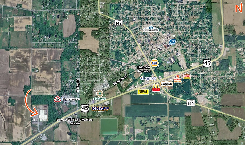 50 Greenhill Rd, Eldorado, IL for lease - Building Photo - Image 2 of 6