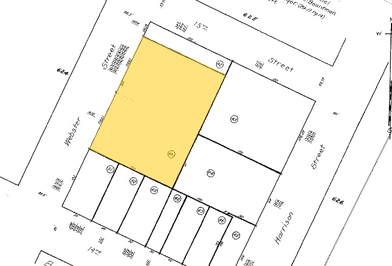 1438 Webster St, Oakland, CA à louer - Plan cadastral - Image 2 de 6