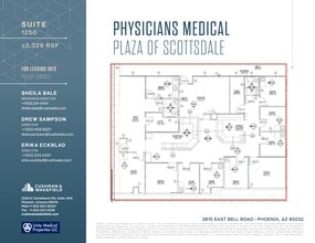 3815 E Bell Rd, Phoenix, AZ for lease Site Plan- Image 1 of 1
